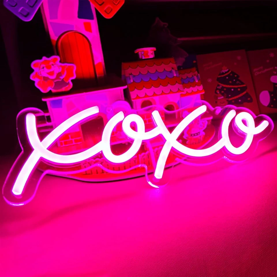 Xoxo Pink Neon-skilt